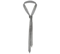 CABODYALS Cravates Noires en Strass Longues et Scintillantes Collier en Alliage de Diamants à Paillettes Fines Chaînes de Corps Punk Bohème Bijoux pour Femmes Costumes Fête Cosplay Accessoires de Tous