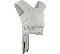 Caboo Écharpe de porte-bébé en coton bio - Gris marsouin | Porte-bébé pour les essentiels du nouveau-né | Porte-bébé à partir de nouveau-né