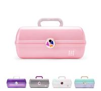 Caboodles Twilight Disco Trousse de Transport pour Maquillage et Accessoires Rose Scintillant