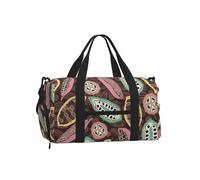 cabosse de Cacao colorée,Sac de Sport bandoulière à Main, Sac de Voyage Grande capacité pour Femmes et Hommes