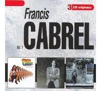 Francis Cabrel – Coffret 3 CD : Murs de poussière / Chemin de traverse / Fragile