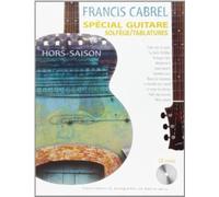 Cabrel : Hors Saison (spécial guitare solfège/tablatures) + 1 CD