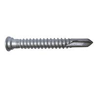Cabri Vis terrasse inox A4 Ruspert, argent pointe de forage bimétallique, 5,5 x 45 mm, 120 pièces, 104403505