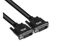Club3D Câble DVI Dual Link (24+1) bidirectionnel 10 m mâle/mâle Vente au détail