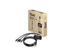 CAC-1630 - Câble adaptateur - HDMI, Micro-USB de type B (alimentation uniquement), Mini DisplayPort, 24 pin USB-C pour HDMI mâle - 2.355 m - support