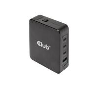 CAC-1917 - Adaptateur secteur - technologie GaN - 140 Watt - 5 A - Power Delivery 3.1, PD/PPS - 4 connecteurs de sortie (USB, 3 x USB-C) - sur le