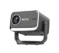 CACACOL P20-PRO 4K LED Projecteur 1080p Full HD Projector | 500 ISO Lumen WiFi 6 et Bluetooth Home Cenema Projecteur Auto Focusde Haut-parleur intégré | Android TV OS
