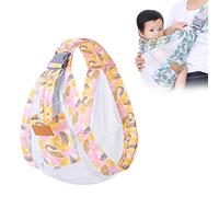 CaCaCook Porte-bébé respirant, porte-bébé nouveau-né, en maille 3D, réglable, porte-bébé, porte-bébé avec bretelles épaisses et sac pour nouveau-né