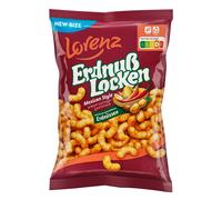 Cacahuètes bouclées style mexicain, cacahuètes et goût piquant de chili 175g