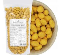 Cacahuètes Enrobées Goût Oignon Vert 500g Snack Croustillant Salé Pour Apéritif, Saveur Intense, Idéal À Partager, Soirées, Pauses Et Plateaux Très Gourmands