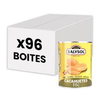 Cacahuètes grillées goût Barbecue Salysol - 96 Boites de 40 gr
