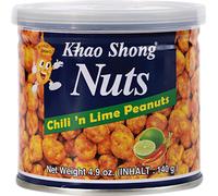 Cacahuètes Khao Shong au piment & citron vert 140g