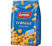 Cacahuètes Lorenz épicées au goût piquant et grillées sans graisse 150g