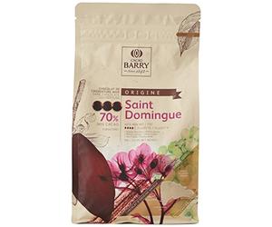 CACAO BARRY CHD-Q70SDO-2B-U73 - 70% Min Cacao Chocolat Saint Domingue Pistoles 1 kg