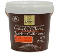CACAO BARRY Grains Café Chocolat 9 Pots en Plastique 1 Kg
