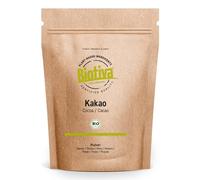 Cacao en poudre bio 2kg (2x1kg) - 100% poudre de cacao pure fortement dégraissée (11% de graisse) - sans sucre - sans additifs - Mis en bouteille et contrôlé en Allemagne - Biotiva
