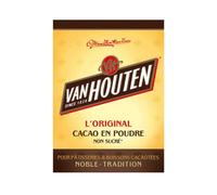 Cacao en Poudre non Sucré Van Houten 255g/Boite 4 boîtes