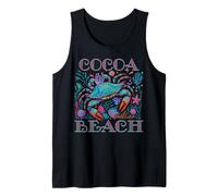 CACAO PLAGE FLORIDE BLEU CRAB ÉTÉ PLAGE VACANCES CADEAUX Débardeur