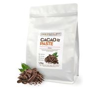 Cacao V Delta Pâte De Cacao Cru 1.5Kg d'origine Ghana Non Raffiné De Ceremonie Végan Sans Gluten - Pate Sacré Ceremonial Idéal Pour Patisserie, Chocolats Et Desserts Sains