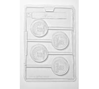 Cacao World of Moulds | My Best Teacher Medal Chocolate Mould 4 Cavity