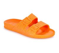 CACATOES Sandales plates Femme Neon Taille 39 Couleur Orange Fluo