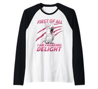 Cacatoès Perroquet Porte-Oiseau idée Cadeau cacatoès Blanc Manche Raglan
