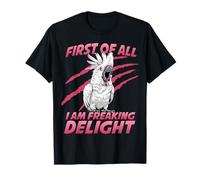 Cacatoès Perroquet Porte-Oiseau idée Cadeau cacatoès Blanc T-Shirt