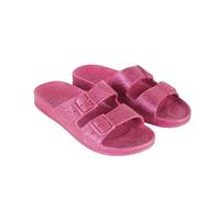 CACATOES Sandales plates Enfant CARIOCA - Claquettes confortables et antidérapantes - Framboise - 30