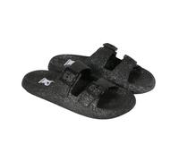CACATOES Sandales plates Femme Jessy Glitter Taille 33/34 Couleur Black