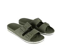 CACATOES Sandales plates Homme Cravo Taille 37 Couleur Dark Kaki