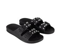 CACATOES Sandales plates Mixte Florianopolis Taille 42 Couleur Black