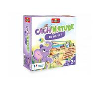 BIOVIVA - Cach'Nature - Jeux de société ludique pour enfant dès 3 ans - 1 à 4 joueurs - 400190
