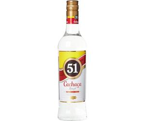 Cachaça 51 Brazil Sugar Cane Spirit 40% Vol. 0,7l