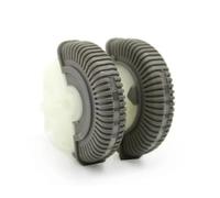 Cache aérateur Voiture Compatible avec Benz W211 2003 2004 2005 2006 2007 2008 Grille De Ventilation pour Roues Arrière Voiture 21183100609116(Dark Gray-Wheels)