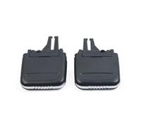 Cache aérateur Voiture Compatible avec pour Cayenne 2010-2016 Kit Réparation Clip Sortie d'air Central Grille Ventilation Avant Arrière Voiture 7P5819000(2PCS)