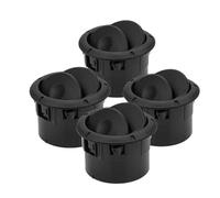 Cache Aération Voiture Pour Duster Pour Master Pour Dacia Pour Logan Pour Sandero Pour Opel 8200464605 8200212480 Grille Couverture Ventilation Climatisation Argent Noir Sortie Air Voitures(2)