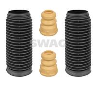 Cache-amortisseur Essieu avant PU (polyuréthane) 30 10 6129 SWAG pour VW SEAT