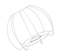 Cache-ampoule Vintage en Fer Blanc, Abat-jour Soi-même Suspendre | Structure Irrégulière, Assemblage Manuel, Style Français Rétro Européen, pour Décoration Maison