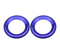 Cache anneau de haut-parleur rouge pour Honda Civic 10ème 2016 2021, jantes en acier inoxydable pour embellir votre véhicule (bleu)