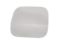 Cache-Anneau De Remorquage pour Highlander Et pour Kluger XU70 2021-2024 | Cache Crochet De Remorquage Couvercle Anneau Remorquage Pare-chocs Avant 52127-0E930 OTBEHUWJ(Pearl white Left)