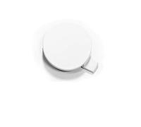 Cache-anneau De Remorquage Pour Pare-chocs Avant De Voiture Pour Tesla Model Y 2019-2023 Pièces Automobiles Garniture De Pare-chocs(Wit)