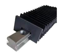 Cache anti-poussière for guide linéaire CNC HG30 for rails HGR30, soufflet industriel de 30 mm(2600mm)