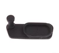 Cache anti-poussière pour port de charge Garmin Edge 1030 - Bouchon de protection en silicone USB-C anti-rayures étanche pour accessoires d'ordinateur de cyclisme Noir 1,9 x 0,8 cm