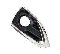 Cache Antibrouillard Compatible Avec Peugeot 3008 2013 2014 2015 Pièces Voiture Antibrouillard Capots Bordure Pare-chocs Avant Calandre Inférieure Cadre Lampe Antibrouillard Sans Trou Radar(Right)