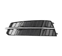 Cache Antibrouillard Pour A6 C7 Pour S-Line 2015-2018 Cadre De Phare Antibrouillard De Pare-chocs Avant Garniture De Calandre 4G0807681AN 4G0807682AN Grille Phare Antibrouillard Avant(Left Driver Side