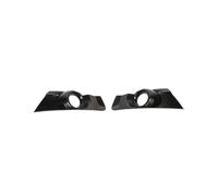 Cache Antibrouillard Pour Ford pour Mustang 2015 2016 2017 couvercle de phare antibrouillard en Fiber de carbone Bazel Grilles antibrouillard cadre lampe couvre trou gril Couvercles antibrouillard
