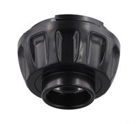 Cache avant pour extracteur de jus Omega J8006HDS J8006HDC- Pièce de rechange noire pour presse-agrumes série J8006 - Bouchon en plastique pour éviter les fuites