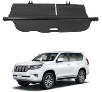 Cache Bagages pour Toyota Land Cruiser Prado 150 FJ150 2010-2021 RéTractable ÉTagèRe ArrièRe Coffre Bouclier de sécurité Tablette Panneau Soleil Couverture Cargaison