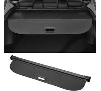 Cache-Bagages Rétractable Pour Coffre De Voiture Pour Audi Q5 Sq5 2018-2024 Étagère De Coffre Arrière Étagère De Bagages Écran De Sécurité Pare-Soleil, Fibre De Carbone Noire