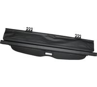 Cache-Bagages Rétractable Pour Coffre De Voiture Pour Chevrolet Captiva 06-16 Étagère De Coffre Arrière Pare-Soleil De Sécurité Pour Bagages Motif Fibre De Carbone Noir